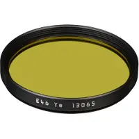 Leica 13065 Filtro Amarillo E 46 negro