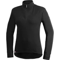 Woolpower - Zip Turtleneck 200 - Ropa interior merino size L, negro