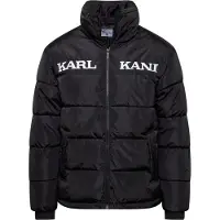 Karl kani Chaqueta de entretiempo 'Essential' negro / blanco