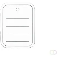 Sigel Etiquetas de precio 40 x 50 mm rayadas (500 uds.)