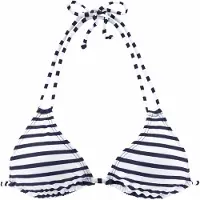 Venice beach Top de bikini navy / blanco