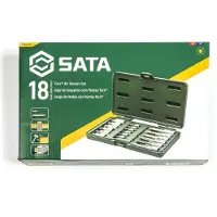 Sata Juego de destornilladores Torx , 18 piezas, con mango