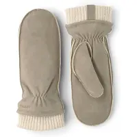 Hestra - Women's Nora Chamois Mitt - Guantes size 7, beige