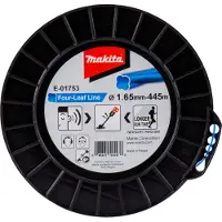 Makita Hilo de nailon Trèfle, retorcido, E-01753, 1,65 mm x 445 m