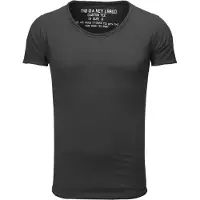 Key Largo Camiseta 'Bread' antracita