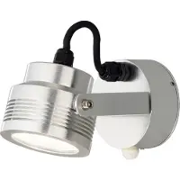 Konstsmide Monza, lámpara de pared de aluminio macizo, modelo 7942-310