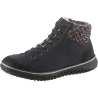 Rieker Botines con cordones azul noche / marrón moteado / negro / offwhite