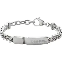 Diesel Pulsera plata