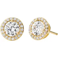 Michael Kors Pendientes oro / transparente
