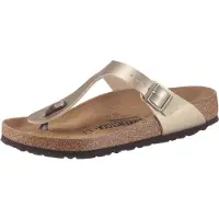 Birkenstock Zapatos abiertos 'Gizeh' oro