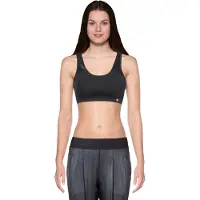 Athlecia - Women's Rosemary Sports Bra - Sujetador deportivo size XS, negro/gris