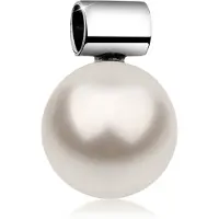Nenalina Colgante plata / blanco perla