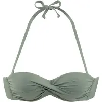 s.Oliver Top de bikini verde pastel