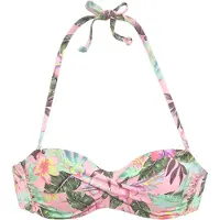 s.Oliver Top de bikini mezcla de colores / rosé