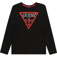 GUESS Camiseta rojo / negro / blanco