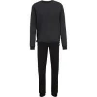 Schiesser Pijama largo ' Nightwear Serie ' negro