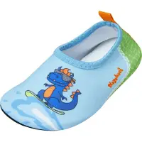 Playshoes Zapatos para playa y agua aqua / azul real / mandarina / blanco