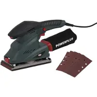 Powerplus Lijadora 250w 5 Piezas