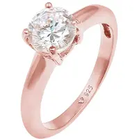 Elli Anillo 'Solitär' oro rosa