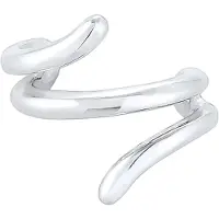 Elli Pendientes 'Single Earcuff' plata
