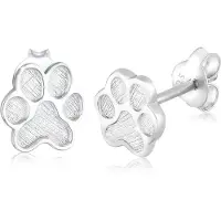 Elli Pendientes 'Pfoten' plata