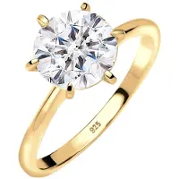 Elli Anillo oro / transparente