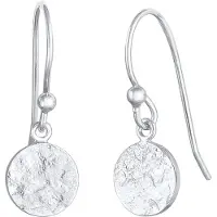 Elli Pendientes plata / transparente