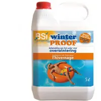 BSI Group BSI Winterproof 5L: ¡Prepare su piscina para el invierno! - Conservación de la piscina durante el invierno - Fácil puesta en marcha en primavera - Dosificación: 50 ml/m³