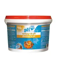 BSI Group BSI pH Down 2.5kg (polvo) - Reduce el nivel de pH de su piscina o spa. - Presentación en polvo. - Dosificación: reduce el pH en 0,2: 20g por cada 1m³ de agua