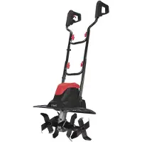Scheppach Motocultivador eléctrico MTE380 | Motor de 1050 W | Ancho de trabajo máximo de 360 mm, profundidad de trabajo máxima de 220 mm | 16 cuchillas