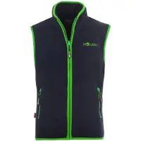 TROLLKIDS - Kid's Arendal Vest - Chaleco de forro polar size 128, azul