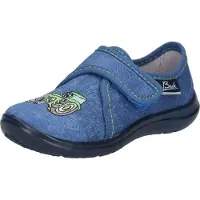 Beck Zapatillas de casa 'Traktor' azul cielo / gris / kiwi / negro