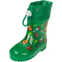 Playshoes Botas de lluvia 'Waldtiere' verde