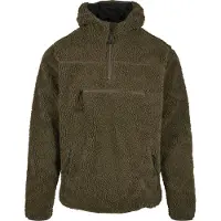 Brandit Chaqueta polar 'Teddyfleece Worker' oliva