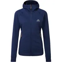 Mountain Equipment - Women's Eclipse Hooded Jacket - Forro polar size 34, azul