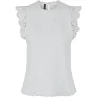Pieces Blusa Sin Mangas Olline Lace