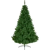EDM Kaemingk 680313, Sin luces, Verde, Metal, PVC, 2100 mm, 137 cm