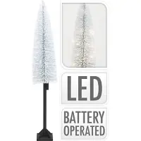 By Lille Vilde Árbol de Navidad artificial con 30 luces LED, de 147 cm de altura
