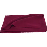 Reiff - Kid's Fleecewickeltuch - Manta size 145 x 100 cm, rojo/morado