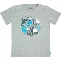 Fjällräven - Kid's Forest Findings T-Shirt - Camiseta de manga corta size 140, gris