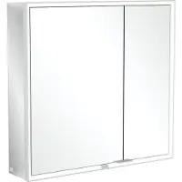 Villeroy & Boch , espejo de baño con armario integrado, modelo My View Now, 80 cm, 2 puertas, con regulador de intensidad mediante sensor