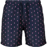 Urban Classics Bermudas azul noche / rosa claro