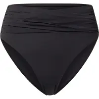 Seafolly - Women's Collective High Waist Wrap Front Pant - Parte inferior de bikini size 10, negro