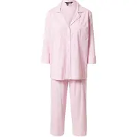 Ralph Lauren Pijama rosa claro / blanco