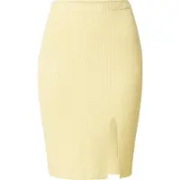 Urban Classics Falda amarillo pastel