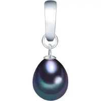 Valero Pearls Colgante antracita / plata