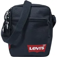 Levi's Bolso de hombro 'Small Banana Sling - Wordmark' navy / rojo fuego / blanco