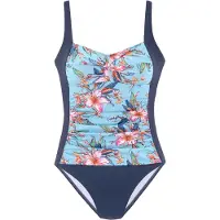 LASCANA Traje de baño navy / mezcla de colores