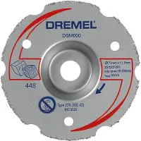 Dremel Disco de corte de carburo multifunción DSM20, modelo DSM600
