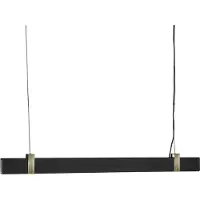 Nordlux - Lámpara colgante Lilt - Negra - 115x4.3x10.2 cm